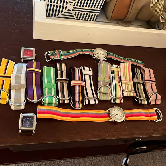 interchangeable ribbon watch set - Picture 1 of 1
